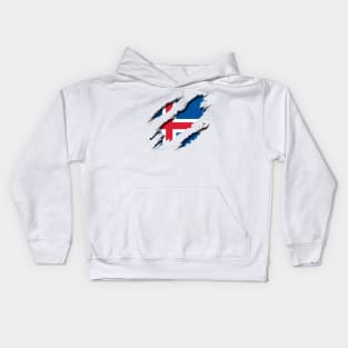 Iceland Shredding Kids Hoodie